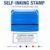 Personalized Self-Inking Address Stamp with Custom Text & Company Details | Refillable Rubber Stamp Available in Blue, Black, Red & Green Ink | Ideal for Billing, Invoices, Documents & Office Use