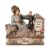 Personalized Sewing Gifts Wood Block Sign, 2D Flat Name Craft Decor