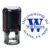 Personalized Stamp with Monogram Initial Name, Self Inking Return Address
