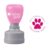 Personalized Teacher Rubber Stamp with Paw Print Classroom Design