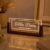 Personalized Warm White LED Acrylic Name Plate with Wooden Base