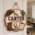 Personalized Western Teacher Door Sign, Custom Cowboy Teacher Name Sign