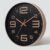 Personalizes Unique Nordic Wall Clock Round Mute Digital Clock Wall Hanging Clock Household Style 5