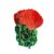 PERSONFUN Pohutukawa Flower Hair Claw Clip Red Acetate Hair Clip Women