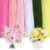Peryiter 500 Pcs Pipe Cleaners for DIY Flower Bouquets, Chenille Stems for Graduation Bouquet Crafts, Fuzzy Sticks for Handmade Flowers, DIY Gift, Art Projects(Pink Flower,12 Inch)