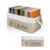 PerYoLyf Book Lovers Gifts TBR Book Storage Basket to Be Read List Storage Bin Reading Accessories for Club Members & Librarians Bookish Gifts Waterproof TBR Basket (White and Brown​)