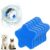Pet Hair Remover for Laundry, Dog & Cat Hair Remover – 6 PCS Reusable Laundry Balls Effectively Removes Fur, Lint, Dander from Clothes, Hoodies, Blankets – Gentle, Easy to Use & Clean (Blue)
