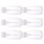 Pet Pp Press Bottle Dispenser 6pcs 500ml for Makeup Remover Storage
