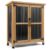 PetsCosset Small Weatherproof Outdoor Storage Cabinet with Lockable Doors