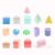 PETSOLA 3D Geometric Shapes Toys 3D Shapes Geometric for Ages 2+