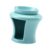 PETSOLA Ceramic Oil Diffuser Wax Melt Burner Home Decoration Oil Diffuser Tealight Oil Warmer for Porch SPA Bedroom Housewarming Gift, Green