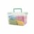 PETSOLA Children Decimal Ten Blocks Place Value Blocks Decimal Learning Kit with Storage Box Material Suitable for Early Arithmetic Practice Centers Intervention Support STEM Activities