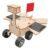 PETSOLA DIY Solar Powered Mars Rover Kit Science Experiment Decor Educational Tool