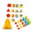 PETSOLA Geometric Solids Geometry Set for Math Preschool Learning Girls 3D