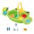 PETSOLA Kids Sink Dishwashing Set, with Running Water, Children Role Playing Toy, Frog Green