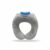 petsola Neck Water Bag with Soft Fleece Cover Hands Cooling Cold Neck Cooling Bag for Travel, Blue, U-Shaped with Plush Cover