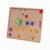 PETSOLA Wooden Castle Arch Building Blocks Set Puzzle Base Rounded Edges Wooden Block Puzzle Cutout Shapes Sensory Learning Toy for Children, Beechwood Castle with 19 High-Transparency Acrylic Pieces