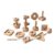PETSOLA Wooden Lacing Toy Shape Recognition for Children