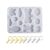 Pet Tag Pendant Epoxy Resin Mold for Keychain