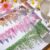 PET Tape Stickers for Journaling Supplies,Flower Stickers for Scrapbooking
