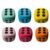 Pffiocix 6Pcs Foam Dices Colorful Learning Educational Toy Teaching Tool for Stress Relief 6 Sided Large Soft Dots Dices Foam Dots Educational Toy