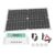 Phefop Portable Monocrystalline Solar Charger, 40W 18V Flexible Solar Panel with 20A Charge Controller, Dual USB Output, Lightweight Kit for RV Car Battery Camping