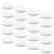 PHENOFICE 30pcs Mini Ink Blending Replacement Foam Pads for DIY Handcrafts and Stamping, White Domed Round Sponge, 3cm Diameter, Excellent Grip and Easy to Use Art Supplies for Artists