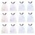 PHENOFICE 69pcs Drawstring Refuse Bags Thickened Large Kitchen Trash Bags 50×55cm for Home and Office Trash Containers Diameter ≤37cm