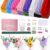 Pheravia 850pcs Purple Pipe Cleaners Bulk Flower Kit, 15 Colors