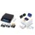 Phomemo Shipping Label Printer with Touchable Screen White & Digital Shipping Postage Scale 66lb with 59In Tape Measure