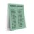 Phonetic Alphabet Chart Military Knowledge Poster 2 Canvas Print Wall Art Decor Living Room Office Bedroom 08x12inch(20x30cm) Frame-style