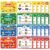 Phonics Flash Cards, Sight Words Flash Cards for Kindergarten, Learn to Read in 20 Phonic Stages, and Phonics Games for Kids Ages 4-8, Suitable for Kindergarten, First, and Second Grade
