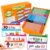 Phonics Flash Cards, Word Family Build Book with 40 Read and Rhyme Flip Books, Learn to Read Sight Words, Kindergarten Reading Games, Preschool Homeschool Educational Learning Activities