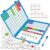 Phonics Magnetic Letter Tiles,Phonics Games Magnetic Letters,Reading Spelling Games with Word Build Boards & All-in-one Storage Case,Word Family Build Game for Preschool Pre k Kindergarten Classroom