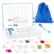 Phonics Magnetic Letter Tiles Set with Dry Erase Board & Storage Tray
