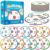 Phonics Puzzles, Short Vowel Sound Blends-30 Phonics & 150 Sight Words, Phonetic Rhyming Game Learn to Read Spell First Word Early Educational Tool for Toddlers, Preschool, Kindergarten, Homeschooling