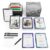 Phonics & Vowel Teams Flashcards with Magic Pens – 180 Reusable Sound Cards with Grooves for Spelling & Reading – Multisensory Learning Tool, Homeschool & Classrooms
