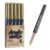 PHOSYNDYE 5 Golden 1-4mm Brush Tips Acrylic Paint Marker Set