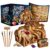 Piano Potato Jumbo Pirate Treasure Chest Dig Kit – Dig Up 12 Gems & Pirate Treasures, STEM Science Educational Toy Gifts for Boys, Girls & Kids Ages 6–12, Excavation Dig Party Favors