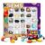 Piano Potato Rock Collection for Kids, 25 Natural Gemstones & Crystals, Gemstone Collection Kit with Fancy Rocks, Educational Geology Set for Kids Ages 6+