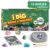 Piano Potato Rocks & Minerals Dig Kit – 12 Pack Real Gemstone Excavation Bricks, Crystals, Pyrite, Amethyst Archeology Digging Toys, STEM Educational Gift Box Party Favors for Kids Boys Girls Age 6+