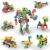 PicassoTiles 152pc STEM Construction Toy Building Set for Kids Ages 3+ Includes Power Drill, Ratchet, Idea Book, Storage Box Educational Engineering Science Kit & Sensory Toys for Boys & Girls PTN152