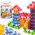 PicassoTiles 300 Piece Interlocking Disc Building Chips, STEM Toy for Kids
