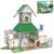 PicassoTiles Magnetic Tile Ninja Dojo Theme Set Two Sided Printed Designs Interior Exterior 3D Magnet Tiles 4 Character Ninjas STEM Education Learning Kit Building Blocks Toys Kids Ages 3 4 6 7 PTQ107