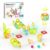 PicassoTiles Magnet Tiles Building Block Travel Size Magnetic Marble Run Construction Toy Set Mini Diamond Marble Racetrack Building Blocks Playset Education STEM Learning Kit Boy Girl 3+ PTMG45