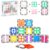 PicassoTiles Window and Door Clip On Magnetic Blocks Magnet Tiles Magnets Building Tile Construction Toy Set STEM Education Toys Learning Kit Stacking Block Playset Boys & Girls Age 3+ PT30
