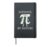 Pi character illustration infinite by nature Hardcover Journal, Black