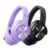 Picun [2PACK] B8 Bluetooth Headphones – Black + Purple | 120H Playtime | 3 EQ Modes