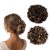 PIDOUDOU 2 Pack Large Leopard Print Ruffle Scrunchies for Women