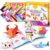Pigipigi Kids 230 Pcs Origami Paper Kit,Arts and Crafts for Kids Ages 5-12
